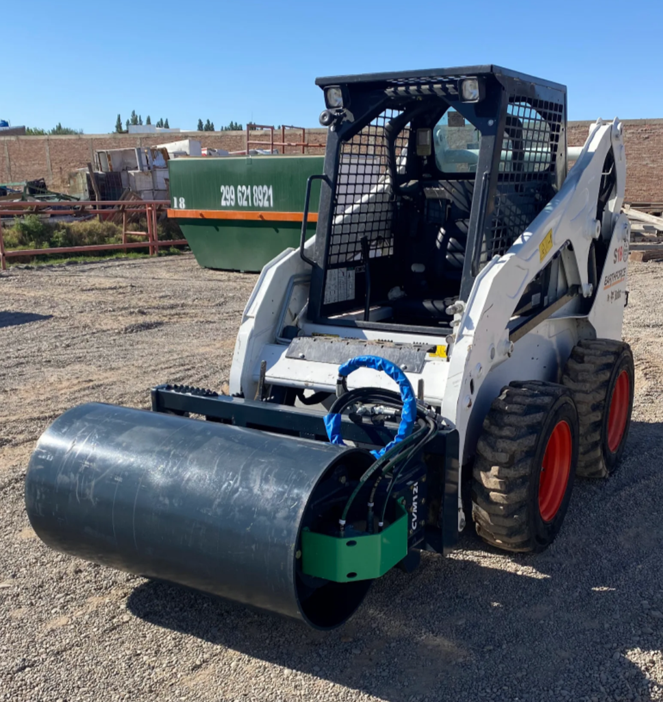 Rodillo Compatador en Bobcat